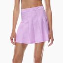 Aritzia  Sunday Best Mini Skirt Women Size 4 High Waist Plaid
Pleated Pink White Photo 0