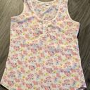 Adam Levine Pink Floral Sleeveless Top Photo 0