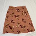 Abound  Print Faux Wrap Midi Skirt XXL NWOT Photo 5