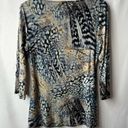 Cable & Gauge  Abstract Graphic Vintage Shirt Size Medium Photo 1