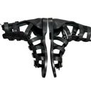 Zadig & Voltaire  Capri Crush Black Leather Gladiator Sandals Size 38 Photo 10