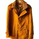 Banana Republic NWT  Jacket 2XL Germany Camel Wool Blend Outdoor Button Ribbed Photo 1
