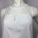 Leith  Lace Yoke Tank M Photo 3