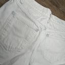 LF White Distressed High Waisted Shorts Photo 5