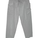 All In Motion  Women's Cropped Athletic Pant Gray Straight Leg Size Small Photo 0