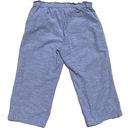 Pact  Women’s Organic Cotton Pull On Cropped Chambray Pants size XL Photo 4