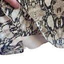 Socialite  Snake Print Scalloped Neckline Cami Blouse SZ M Photo 3