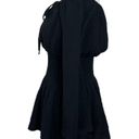 Majorelle  Kalani Mini Dress in Black Off The Shoulder A Line Smocked Revolve XS Photo 5