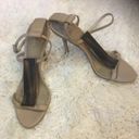 Burberry Ankle Strap Beige Heels Photo 1