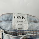 One Teaspoon ONE By  Awesome Baggies Jeans Light Wash Ripped Mid Rise Size 26 Photo 10