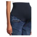 Bermuda Maternity  Medium Wash Jean Shorts Photo 2