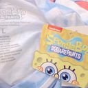 Nickelodeon SpongeBob Tie Dye Graphic Top High Five Cloud Tee Size L NWT Photo 7