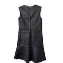 Jason Wu GREY ‎ Leather Sleeveless Mini Dress NWOT Sz 4 Photo 1