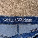 Vanilla Star Jeans floral embroidered jean shorts Photo 2