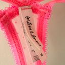 For Love & Lemons  Women’s Daisy Lace Bra and Thong Set Hot Pink Photo 10