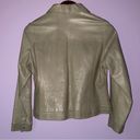 wilson's leather Maxima Wilsons XL Tan Leather Jacket Western Pearl Snap Photo 5