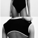 ZARA Backless Black Bodysuit Photo 2