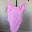 SKIMS NWT  Pink Cotton Logo Bodysuit-Bubble Gum Multi Size S Photo 6