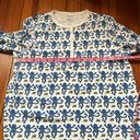 Roller Rabbit  Blue Monkey Pima Cotton Pajama Top Sz S Photo 3