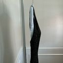 Oleg Cassini BLACKTIE by  Black Beaded sleeveless racer back dress SZ 4 GORGEOUS! Photo 2