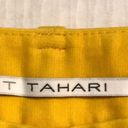 T Tahari  Sunflower Straight Crop Trouser Size 2 Photo 4