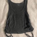 Gilly Hicks rubber tank top cinched sides sz small Photo 0