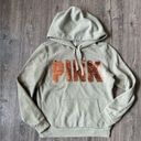 PINK - Victoria's Secret VS Pink Sage & Rose Gold Bling Hoodie Photo 1