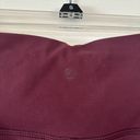 CRZ Yoga Woman’s Burgundy Workout Leggings - Size Small Photo 2