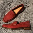 Sperry Seaport Red Penny Loafers Photo 2