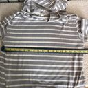 Abound  Striped Lightweight Hoodie Grey Small Photo 5