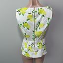 Kate Spade  Thalia Peplum Bow Top Lemons 4 Spring Shirt Photo 5