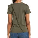 n:philanthropy  Sol distressed t-shirt with ruffle border size XS Photo 1