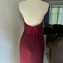 Boutique NARIANA Burgundy Red Halter A-Line Homecoming Formal Dress Photo 2