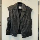 Bershka Faux Leather Vest Photo 4