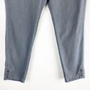 J.Jill  Gray Wash High Rise Ankle Jeans, Size 28 Photo 11