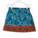 Lady Hagen  TENNIS SKORT WOMENS SIZE 2 GOLF SKIRT SHORTS SCARF PRINT MULTI UPF 50 Photo 2