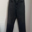 Abercrombie & Fitch abercrombie ultra high rise 90s straight jean washed black Photo 2