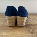 Jack Rogers  Navy Suede Palmer Wedge Photo 3