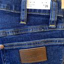 Wrangler  Retro Premium High Rise Skinny Cotton Dark Wash NWT 26" Photo 2