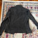 ALLSAINTS Black Distressed Denim Jacket Photo 1