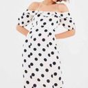 Farm Rio Mini Onca Dot Linen Midi Dress Photo 13