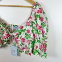 Hill House NWT  The Isabella Top in Pink Roses Photo 3