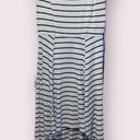 Torrid  Short Sleeve High-Lo Striped Jersey Dress in Gray & Black - size 00 (M/L) Photo 1