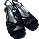 Glitz David Tate “RITZ” heels in Black  / Glittery black heels / 7 / New in box Photo 6