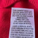 Laura Scott Red Long Sleeve Pullover Knit Soft Sweater Rhinestone Detail Women’s S Photo 8