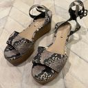 Via Spiga  Snakeskin Flatforms Photo 0