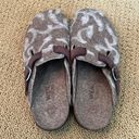 Dr. Andrew Weil Orthaheel Flores Wool Mule Clogs (Sz 9) Taupe & White Vine Photo 1