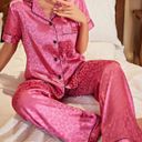 Leopard satin pjs Pink Photo 2