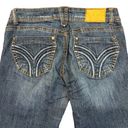 Rewind Womens Lightweight Dark Wash Straight Leg Denim Blue Jeans Size 7 EUC Photo 4