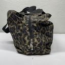 Baggallini  Black Brown Animal Print Large Weekender Shoulder Bag Pockets Travel Photo 3